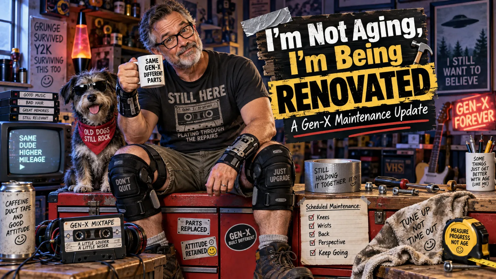 I&rsquo;m Not Aging, I&rsquo;m Being Renovated